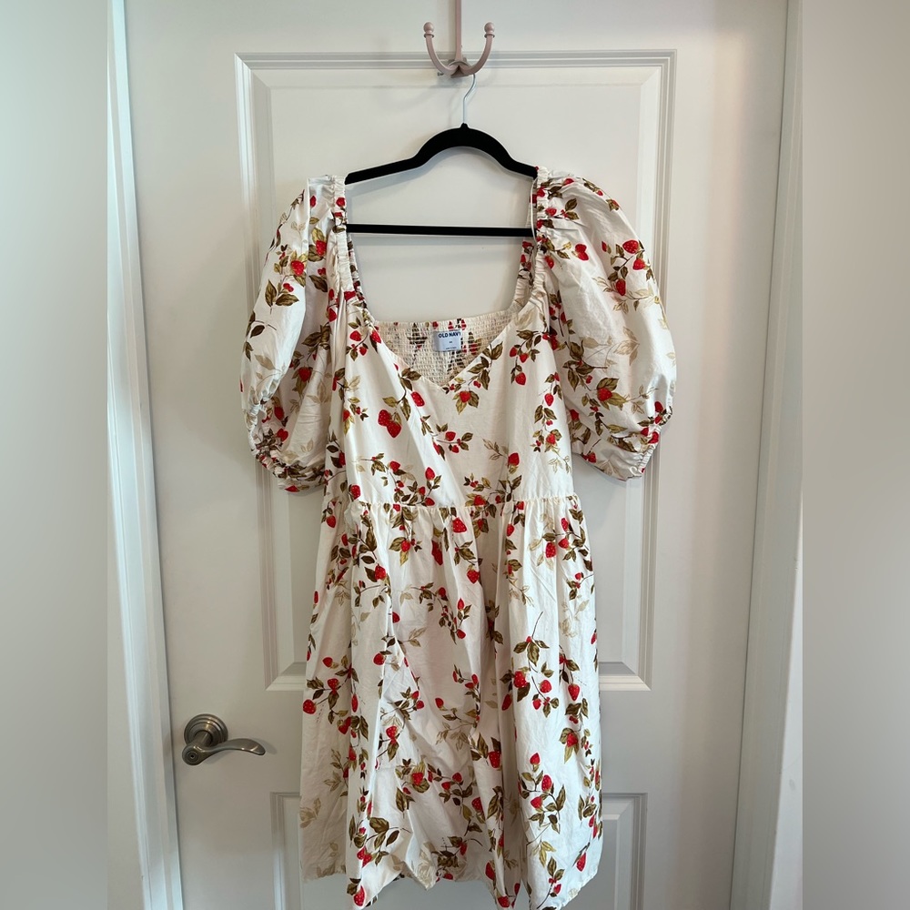 White Floral Dress
